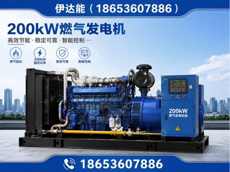 寿光市200kW燃气发电机展示图